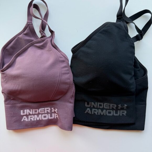 Under Armour Sports Bra Bundle Women’s XL – Racerback Adjustable Straps - Picture 11 of 11